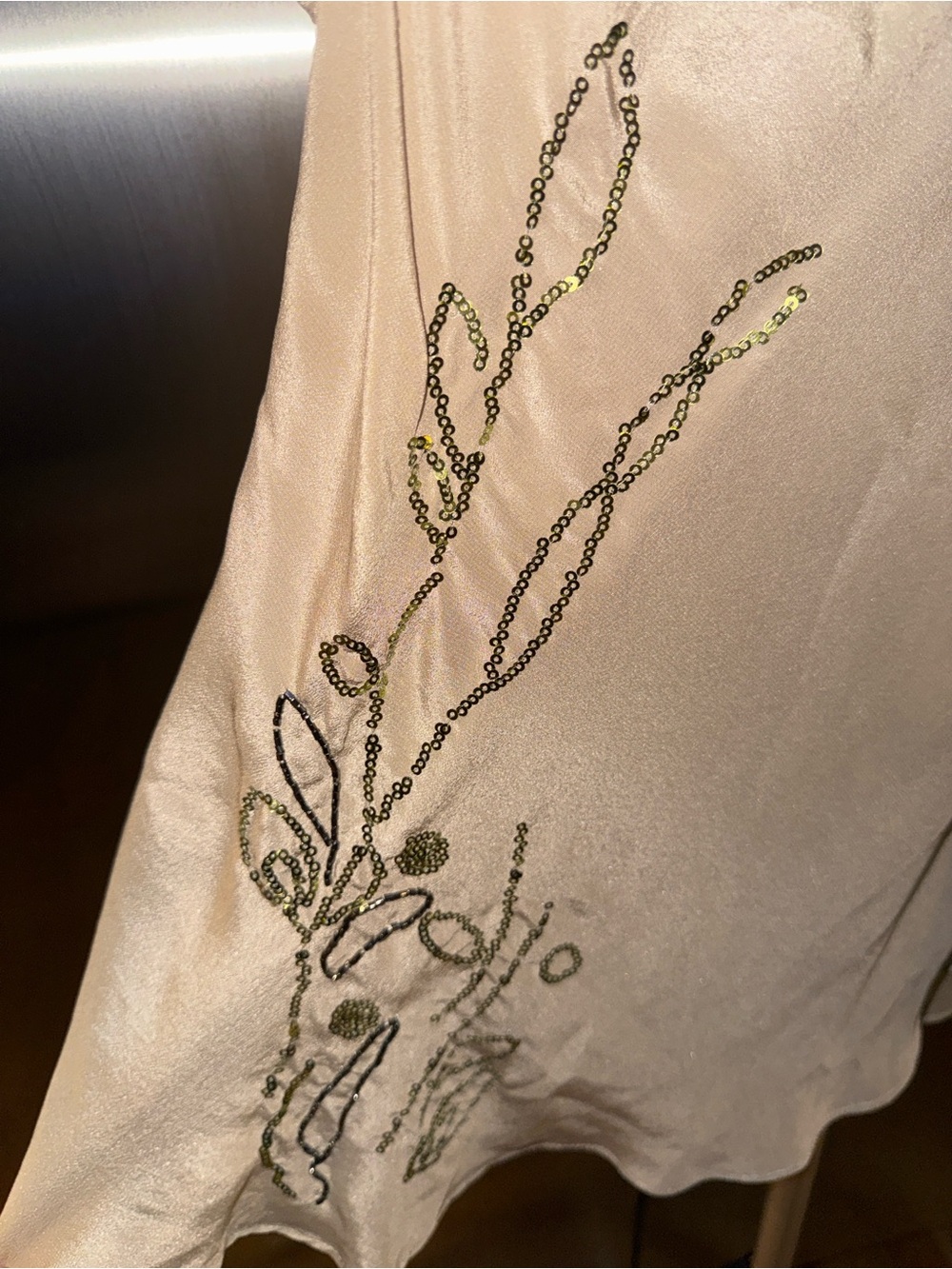 Aratta Silent Journey Cream Beaded Floral Camisole - Picture 4 of 10
